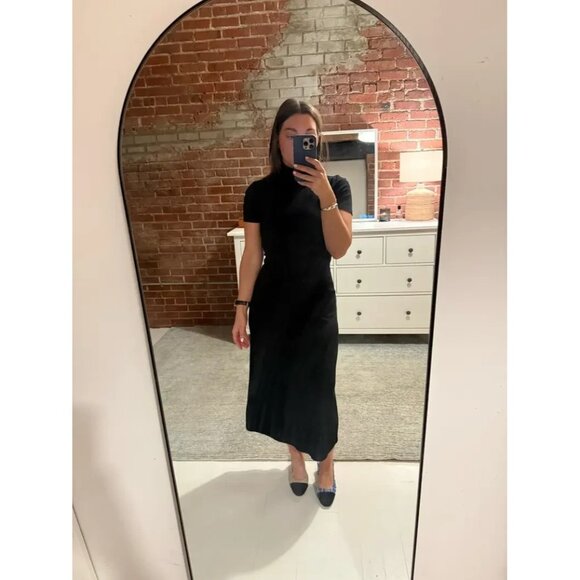 Club Monaco Black Mockneck Maxi Dress – Women’s Size XS, M - Picture 8 of 8